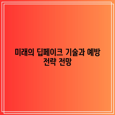 딥페이크 예방: 개인과 단체를 위한 가이드라인