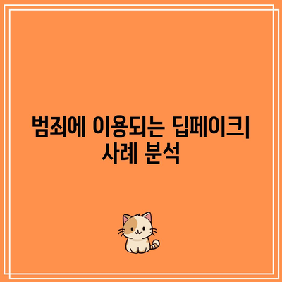 공공 안전 위험: 딥페이크 공격의 잠재적 영향