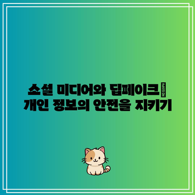 딥페이크 규제와 개인 정보 보호: ​​개인적 권리 보호