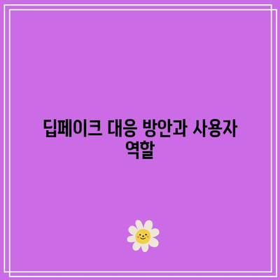 딥페이크의 위험성과 텔레그램 딥페이크 맵의 역할